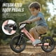 thumbnail image 2 of Bicicleta Balance SEREED para niños pequeños de 2 a 5 años con placa personalizada, color rosa, 2 of 9