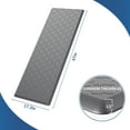 thumbnail image 3 of GALMAXS7 Kitchen Mat Anti Fatigue Cushioned Mat Gray Kitchen Rug Memory Foam Ergonomic Rug 17"x 47", 3 of 11