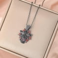 thumbnail image 4 of Cheetah Pendant Necklace Animal Accessories Hip Hop Punk Jewelry Party Gift---Product code 49598, 4 of 5