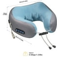thumbnail image 2 of POINTERTECK Travel Pillow Neck Massager for Pain Relief with Soothing Heat. Rechargeable & Cordless  Kneading You for a deep Massage in The Muscle Tissue, 2 of 8
