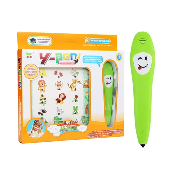 Lolmot Kids Learning Books Anglais Learning Electronic Book with Smart Pen Early Educational Book