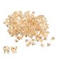 thumbnail image 1 of 720uds Cuentas Puntas Nudo Cubiertas Unique Bargains 7,7mm Metal Abierto Champagne, 1 of 6