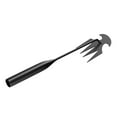 thumbnail image 4 of Colaxi Garden Rake ing Tool Hand Hoe Carbon Steel Durable Practical Hollow Hoe and Rake Remover for Daily Gardening Job Black 27cm, 4 of 8