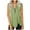Green, variant on QUINDOS Womens Shirts Yoga Summer Blue Fashion Casual Solid Vest Zipper Round-Neck Loose Sleeveless T-shirt Pullover Tops Womens Tank Tops