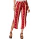 thumbnail image 1 of American Rag - Pantalones cortos casuales con dobladillo en forma de lágrima para mujer, rojo, extra pequeño, 1 of 1
