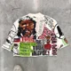 thumbnail image 5 of Y2k-Camiseta con estampado de diseño de grafiti para hombre y mujer, remera estilo Hip Hop Punk, estilo gótico Retro Harajuku, Tops de manga corta de gran tamaño, 5 of 5