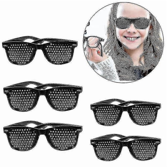 5 Paquete Pinhole Gafases For Mejorar Visión Unisex Eyesight Strengthening Pinhole Gafases