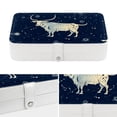 thumbnail image 4 of Constellation Bracelet Holder Jewelry Box Organizer PU Leather with Removable Compartment Portable, 4 of 6