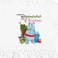 thumbnail image 4 of Inktastic I Want a Hippopotamus for Christmas Girls Toddler Dress, 4 of 5