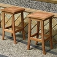 thumbnail image 2 of WholesaleTeak Outdoor Patio Grade A Teak Wood Giva Bar Stool / Chair #WMBRBLS, 2 of 2