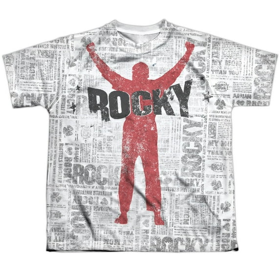 Rocky - News Press - Youth Short Sleeve Shirt - Small
