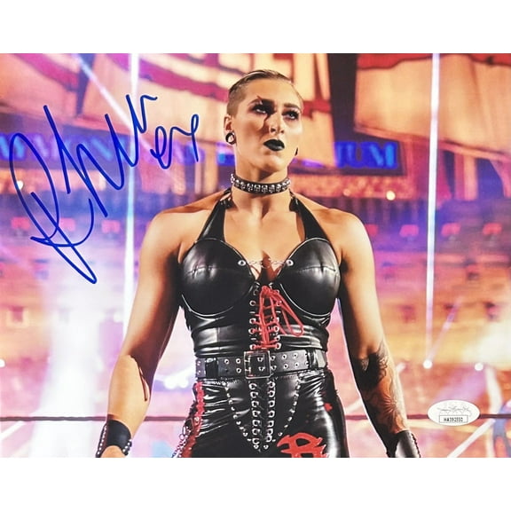 Rhea Ripley Signed Autographed 8x10 Photo JSA Authenticated #5
