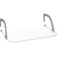 thumbnail image 1 of Tendedero colgante para radiador y balcón, pequeño formato, gran capacidad de secado de 3 m, blanco, 50 cm de largo, 1 of 5