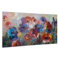 thumbnail image 2 of Yosemite Home Decor 'jardin de Fleurs' Toile en Tissu Multicolore, 2 of 8