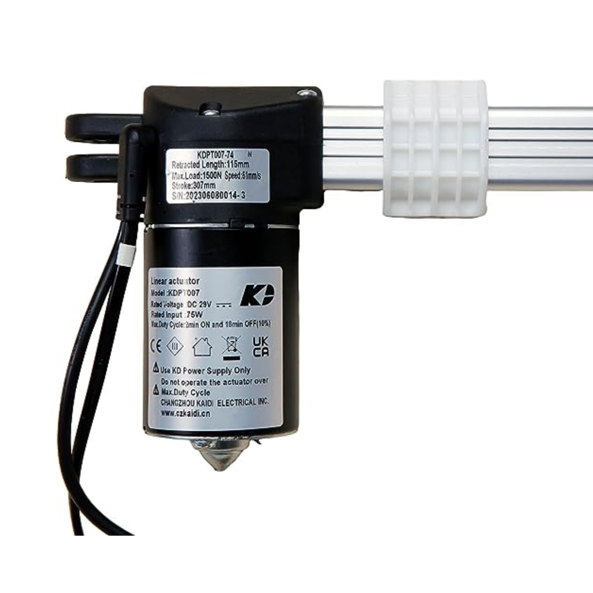 Kaidi Motor Kit Linear Actuator Model KDPT007-74 for Power Recliner Electric Sofa Couch Lift Chairs