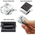 thumbnail image 5 of 12 Pack Magnetic Clips, 1.5-inch Heavy Duty Metal Magnet Clips for Hanging, Ideal for Whiteboard, Fridge, Classroom, 5 of 5