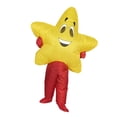 thumbnail image 3 of Disfraz Inflable Cinco Puntas Traje de Estrella Inflable Completo Adulto Material Liviano Poliéster Adecuado para Celebraciones Halloween Nuevos Rojo, 3 of 8