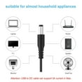 thumbnail image 4 of Cable de AlimentacióN USB una CC Cable de Carga Universal USB una CC Cable de AlimentacióN con 13 Adaptadores de Conectores de Enchufe Intercambiables, 4 of 5