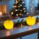 thumbnail image 4 of Luz de Noche de Fruta de Navidad Cumpleaños Regalos de Cristal, Hojas de Metal, Decoración de Habitación, Lámpara de Cama, Cocina, Iluminación de Estudio, Adecuado para Dormitorio, Metal, Cristal,, 4 of 9