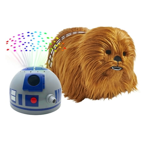 Pillow Pets Star Wars Slumber Pack - Chewbacca and R2D2 Sleeptime Lite