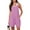 Purple, variant on Jumpsuits for Women Casual Summer Rompers Sleeveless Loose Spaghetti Strap Shorts Overalls Jumpers with Pockets