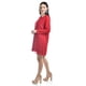 thumbnail image 2 of Vestido de mangas con relieve Roman Fashion Juvenil 3823 Rojo CH, 2 of 5