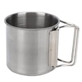 thumbnail image 1 of Stainless Steel Cookware Cookware, Stainless Steel Frying Pan Cookware Sets, for Outdoor Camping Silver, 1 of 8