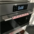 thumbnail image 3 of ZIATUBLES Refrigerator Door Handle Covers Protective Kitchen Appliance Gloves Fridge Microwave Dishwasher Washable Soft Handle Cloth, 6 PCS, Santa Claus Christmas Tree Gingerbread Man Pink, 3 of 7
