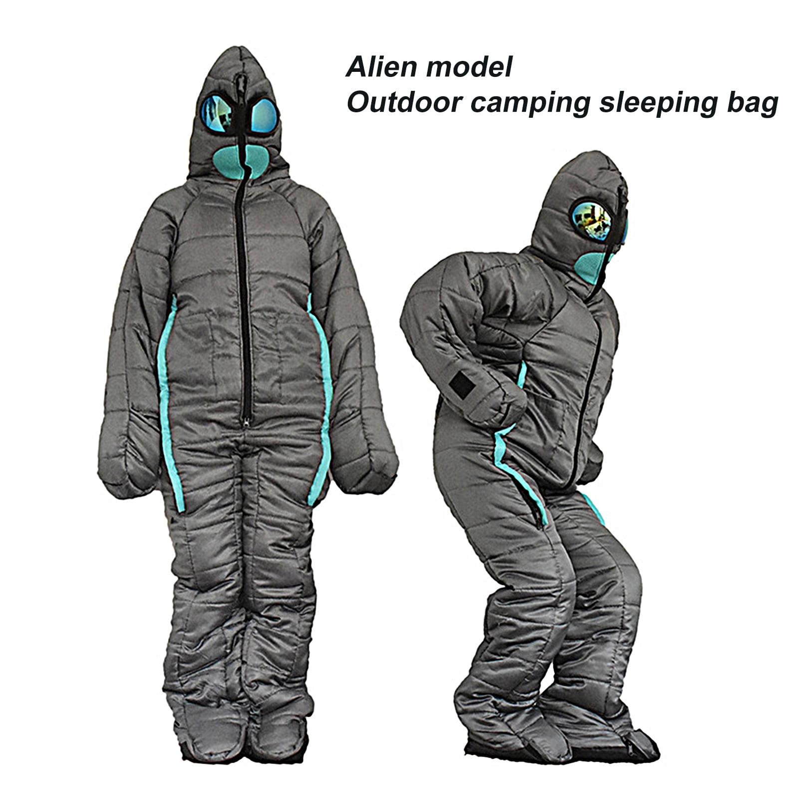 Wearable Sleeping Bag Suit Creative Alien Sleeping Bag for Adult