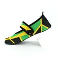 thumbnail image 2 of Water Shoes for Women Quick Dry Swim Beach Shoes Footwear for Sport Travel Dance Outdoor Surfing Yoga Exercise Jamaica Flag Caribbean Reggae Rasta (JA03-L), 2 of 8