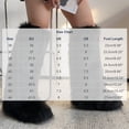 thumbnail image 3 of Yeahitch Womens Boots Fleece Lined Mid Calf Low Heel Womens Winter Boots Thick Heel Warm Comfortable Fur Boots, 3 of 7