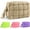 Khaki, variant on Puffer Quilted Makeup Bag Cosmetic Bags,Puffy Travel Toiletry Pouch for Women,Cute Checkered Zipper Bag Travel Essential,Portable Aesthetic Make up Organizer Bag for Gifts Work Daily