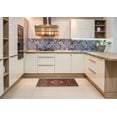 thumbnail image 6 of Ahgly Company Machine Washable Indoor Rectangle Traditional Saffron Red Area Rugs, 2' x 3', 6 of 7