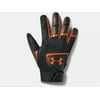 Under Armour Men's UA Clean Up 19 Baseball Batting Gloves 1341970-004 Black/Dark Orange
