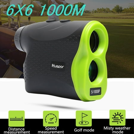 1000M Laser Rangefinder Telescope Distance Height Speed Meter Measurement LCD Outdoor Hunting Golf With Focal (Best Router For Speed And Distance)