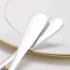 thumbnail image 3 of Cterwk - Juego de 4 cucharas redondas de acero inoxidable para sopa (4,9 pulgadas), 3 of 8