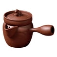 thumbnail image 2 of Tetera de Cerámica Macarena Infusor de Té Duradera Marrón, 2 of 8