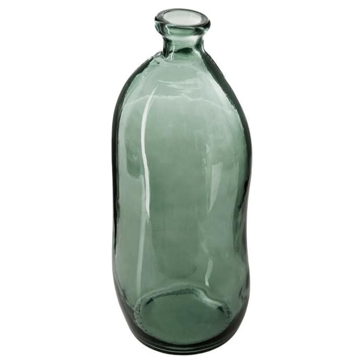 Botella Vidrio Reciclado 35Cm Kaki