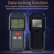 EMF Detector Mini EMF Meter Radiation Detector Handheld EMF Reader Digital Backlight LCD Electronmagnetic Field Radiation Detector Sound and Light Alarm for Home EMF Inspections Office Outdoor