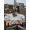 Multi, variant on Outdoor Tablecloth with Umbrella Hole and Zipper, Abstract Beach Round Table Cloth 54 Inch Waterproof Tablecloth, Summer Colorful Coastal Ocean Sea Wave Picnic Table Cover for Patio Camping