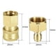 thumbnail image 2 of Jardín Manguera Latón Rápida Conexión Conjunto Accesorios M22 y M18x1,5 Hembra Rosca Agua Manguera Conectores Presión Arandela Adaptador Rápida Desconexión Kit, 2 of 6