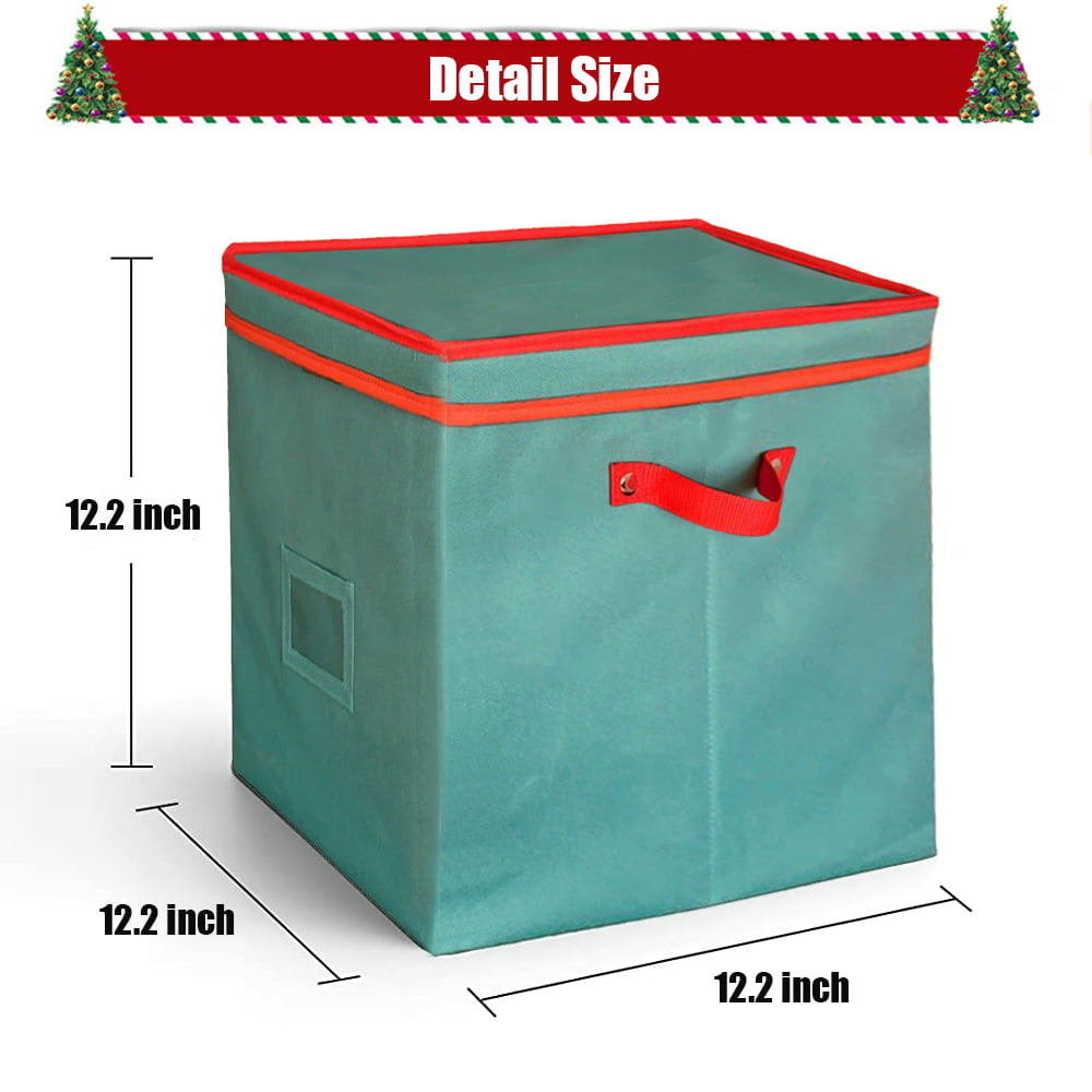 GLAD Limited Edition Christmas Holiday Plastic Storage Container 2 Pack 64  oz.