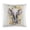 Pattern, variant on 16"x16" Pillows Cover Pink Flamingo in The Rainforest Outdoor Square Pillow Cushion Cases Paradise Wilderness Nature Throw Pillow for Home Bed Sofa