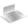 thumbnail image 1 of Jabonera de montaje en pared, jabonera de acero inoxidable 304 sin taladrar jabonera autoadhesiva, para baño cocina balcón esponjas cepillos jabón (plata. Afortunado Sencillez, 1 of 5