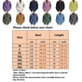 thumbnail image 5 of FZFLZDH Mens Long Sleeve Linen Shirt Summer Loose Fit Lightweight Button Down Shirt, 5 of 5