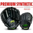 thumbnail image 3 of Franklin Sports Baseball + Softball Gloves - Field Master Adult + Youth Baseball + Softball Gloves - Right Hand + Left Hand Gloves - Infield + Outfield Mitts - Multiple Sizes + Colors, 3 of 5