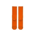 thumbnail image 3 of Stance mens Icon Solid Color Cotton Crew Socks (L, Orange), 3 of 3