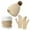Beige, variant on MEICHEN Warm Set for Women Women's Daily Routine Hairball Knitted Hat Christmas Hat Gloves Two Piece Set Winter Fashion Must Have