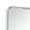 thumbnail image 4 of TEHOME Farmhouse Chrome Bathroom Mirror, 20x24 inches, Pivot Rectangle, Tilting, 4 of 11