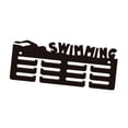 thumbnail image 4 of Baoblaze Medals Display Hanger Award Ribbon Organizer Wall Mounted Awards Medal Holder Medal Hanging Frame Rack for Office Living Room Swimming, 4 of 8